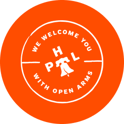 DiscoverPHL Orange Badge
