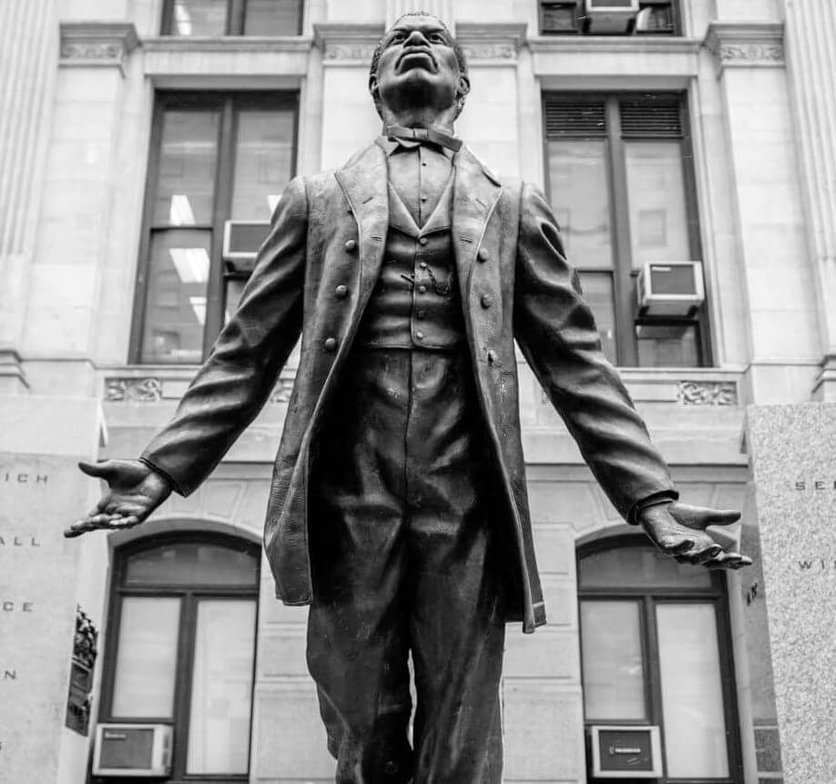 Octavius statue in Philadelphia.