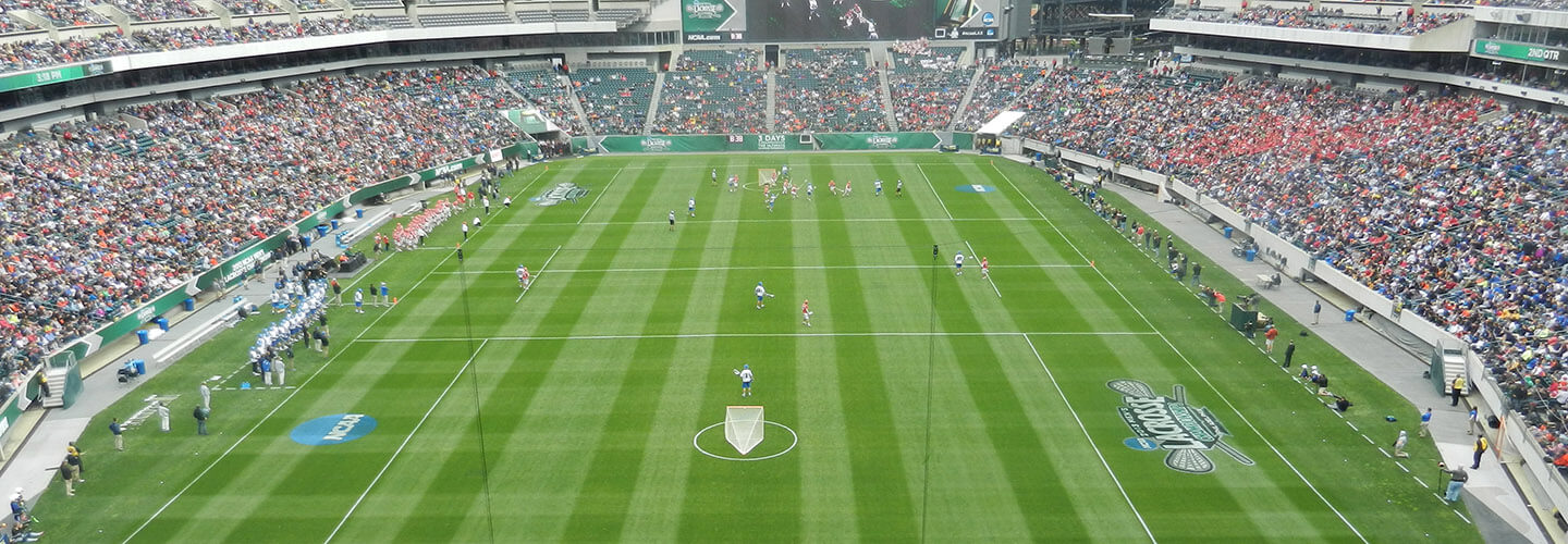 NCAA game in Philadelphia.