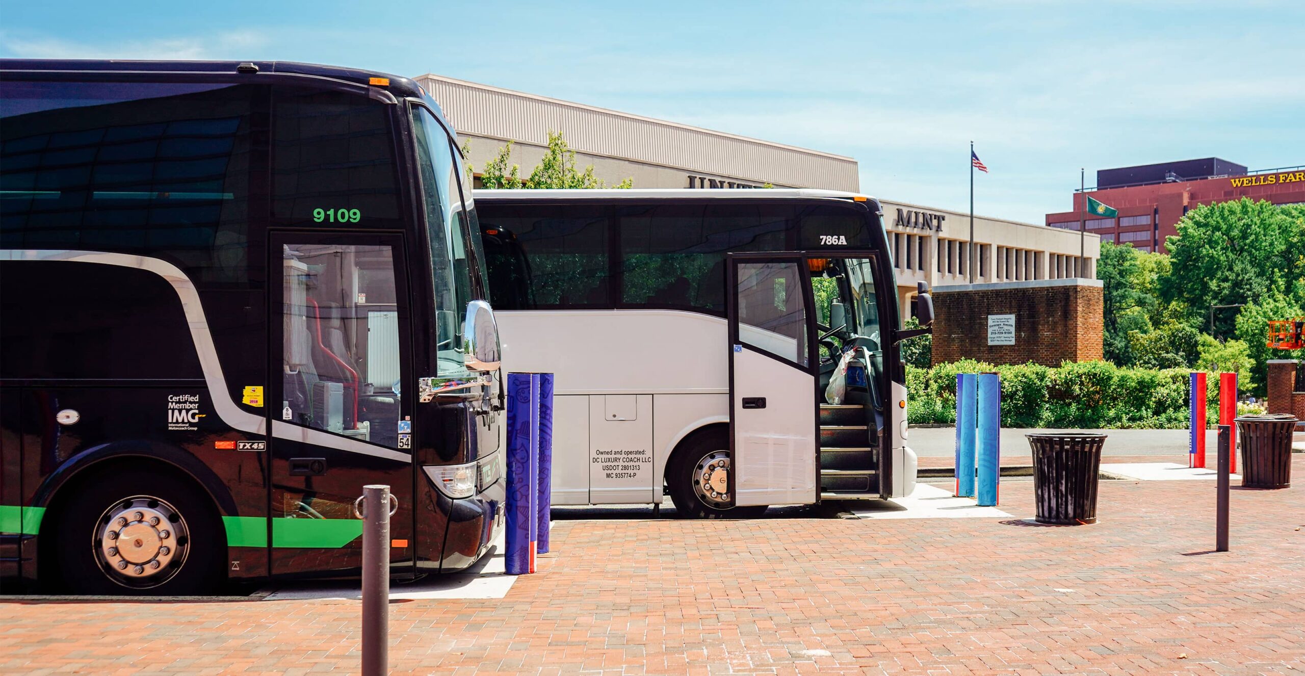 Bus parking in Philadelphia