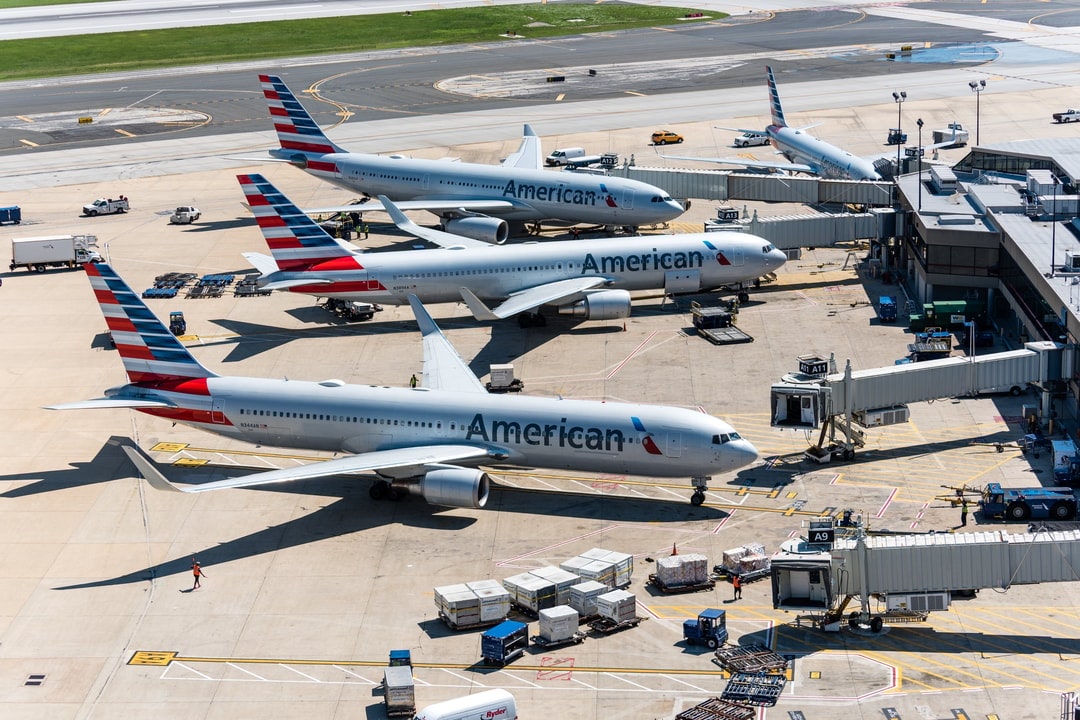 Airplanes at the PHL airport.