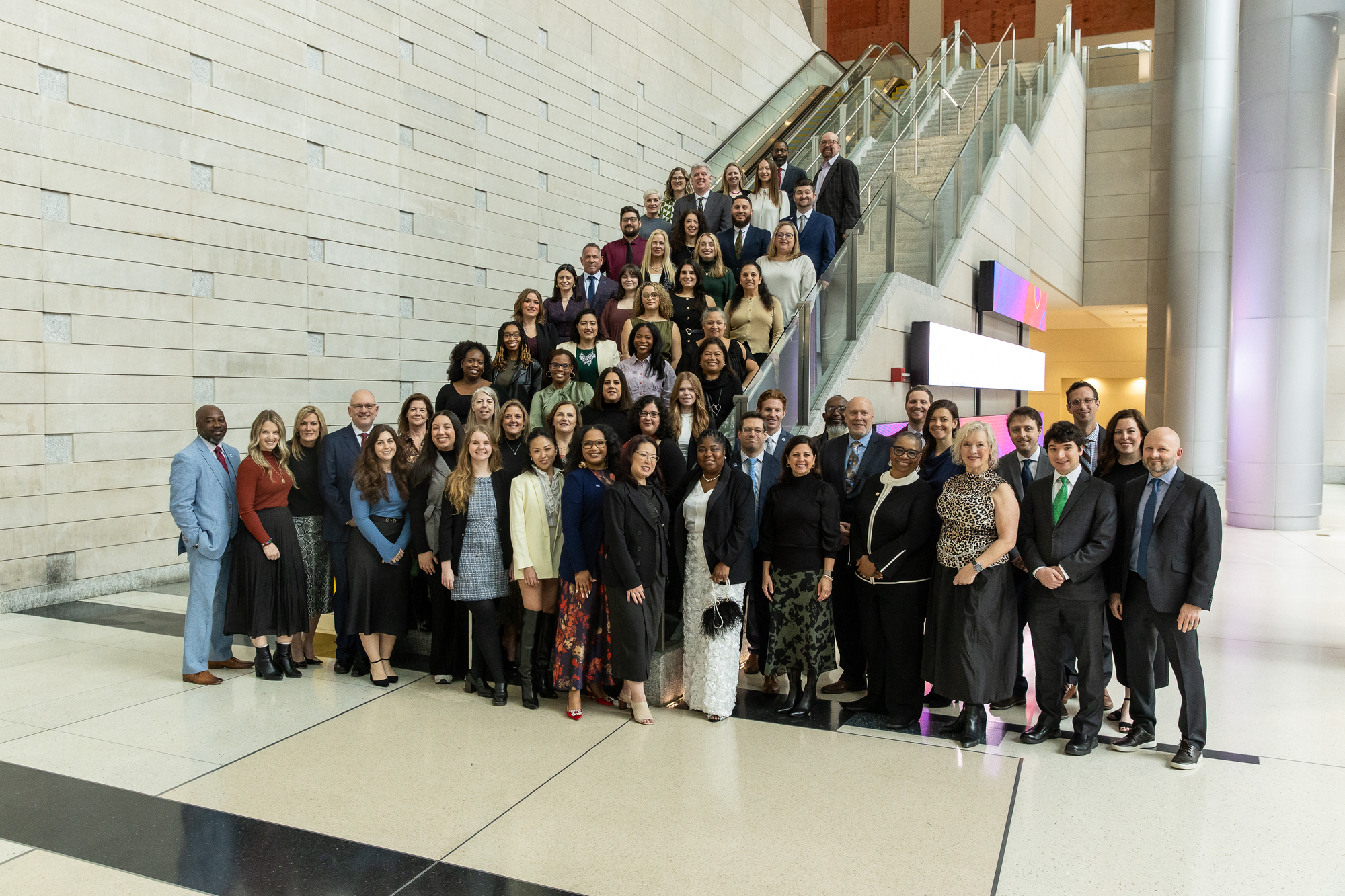 the PHLCVB staff pose for a group photo
