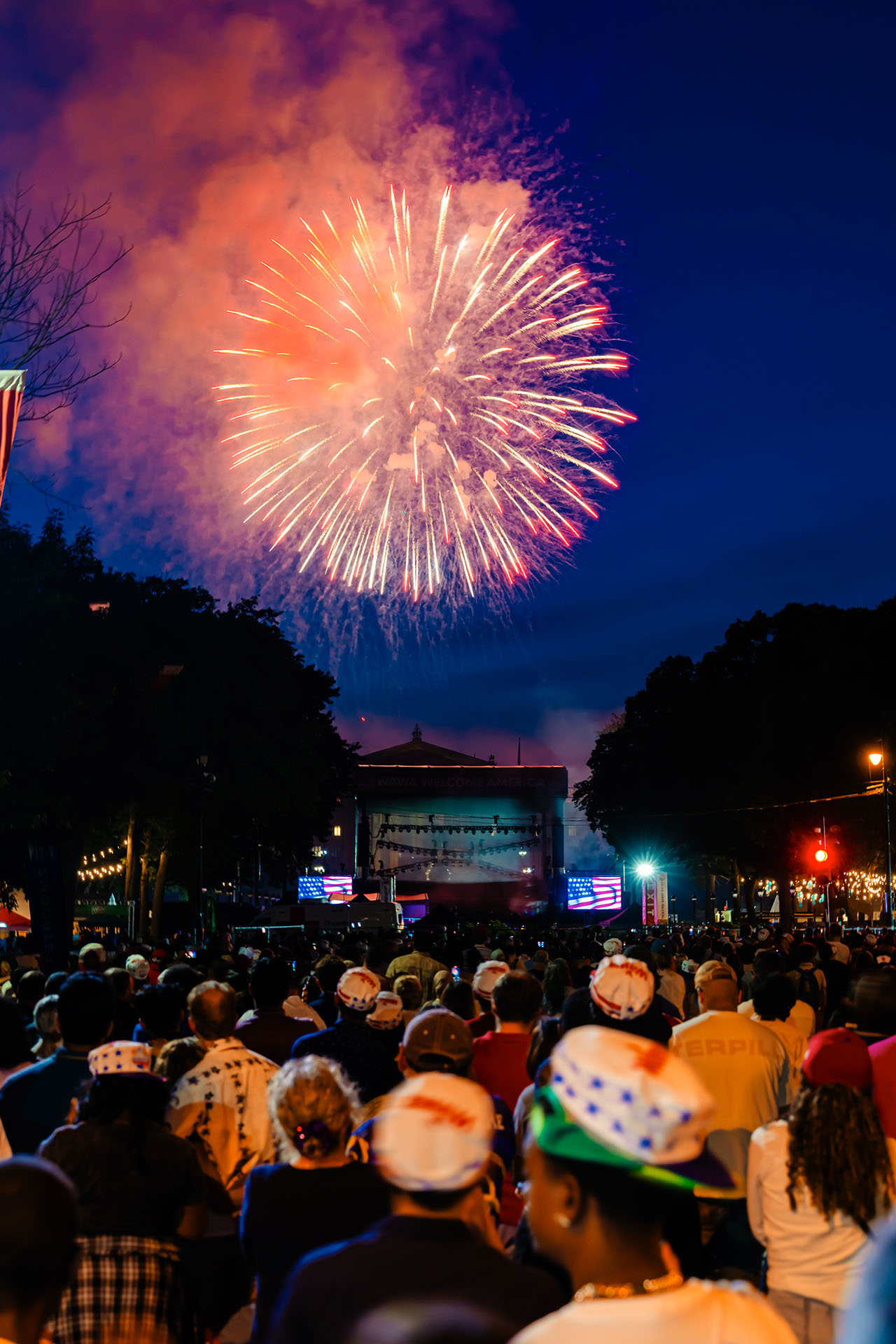 Fourth of July fireworks