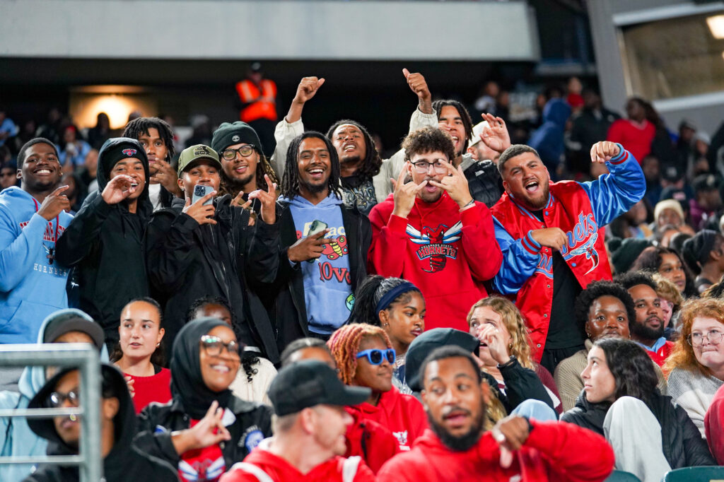 Fans in the stands at Lincoln Financial Field at the HBCU Football Game in 2025